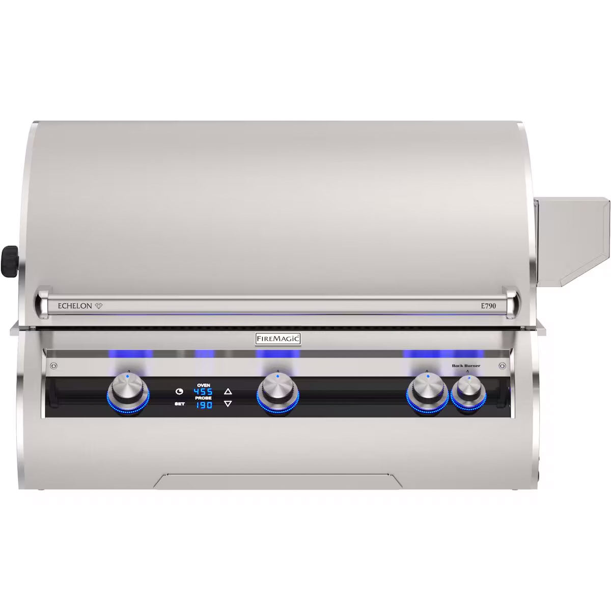 Fire Magic E790I-9E1P Echelon Gas Grill with Digital Thermostat, Black Glass Control Panel with Touchscreen Operation, 36" x 22" Cooking Area (792 sq. in.) - LP